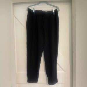 Loft cropped jogger pants.  Size M